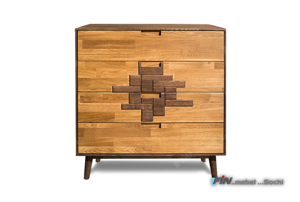арт. 5045 ДУБ Комод "Irving Design" 1 ШхВхГ: 800х845х450