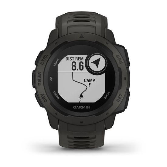 Ударопрочные спортивные часы Garmin Instinct, Monterra Gray 010-02064-00