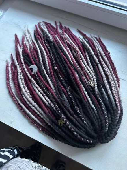 Фактурные войлочные дреды