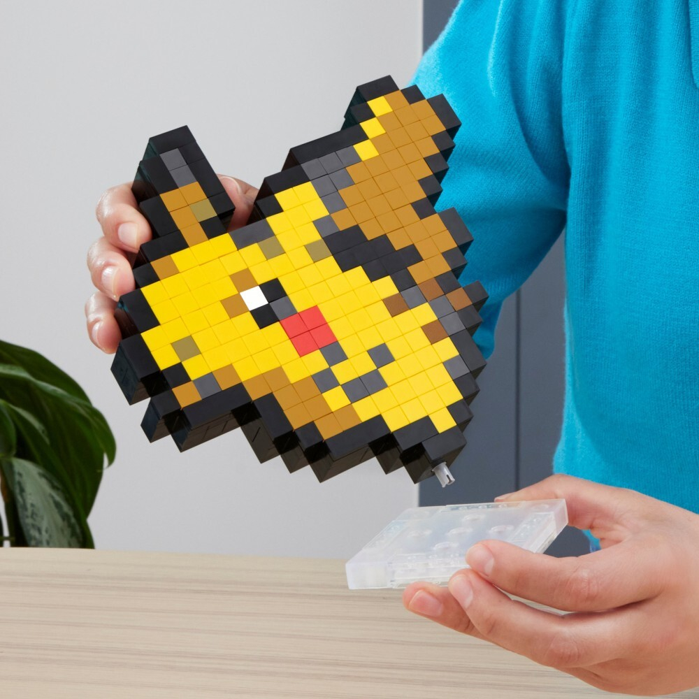 Набор строительных блоков MEGA Pokemon - Пикачу из 400 деталей. HTH74 / артикул   HXV71 HTH74  / GTIN 194735190775