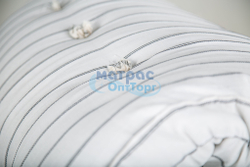 Матрас ватный тик Классика (вата белая)