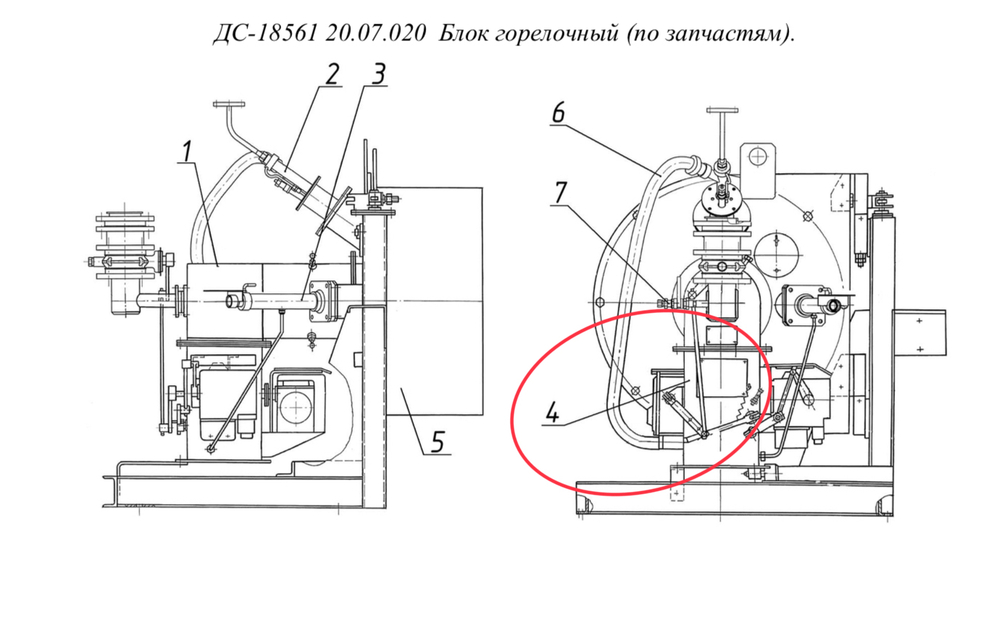 ДС-185/421851125 Механизм МЭО