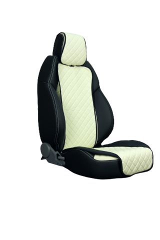 Накидки из алькантары (ромб) - Модель №3 широкое сиденье (цена за пару)