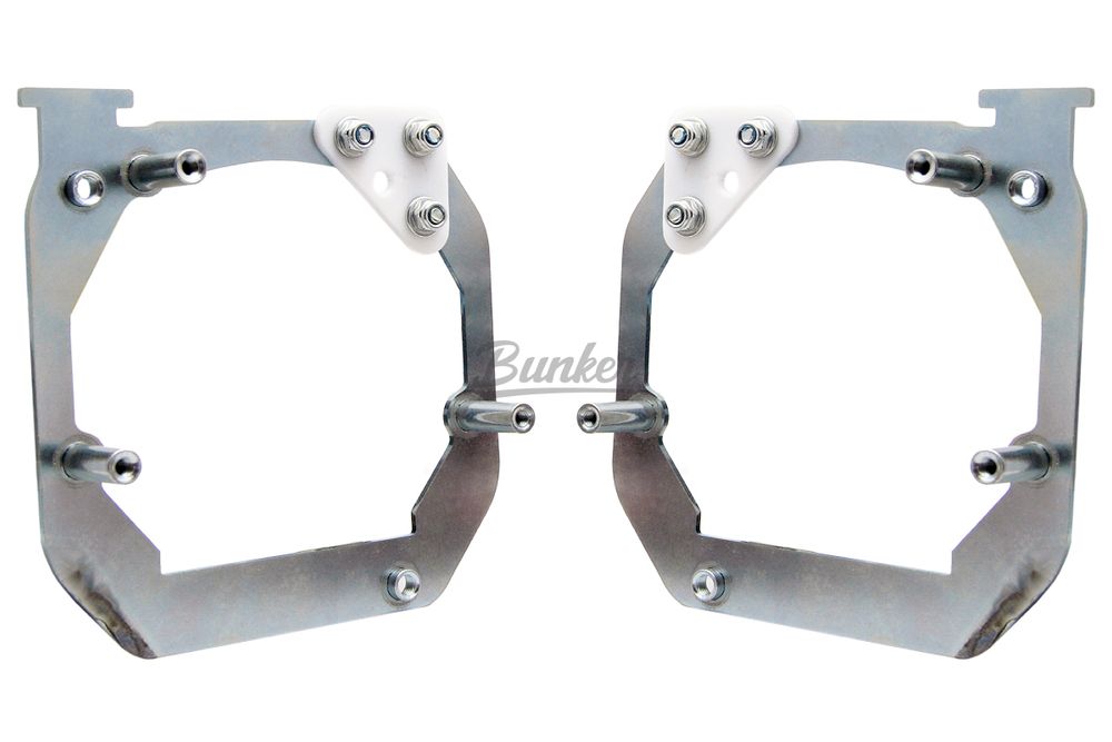 Переходные рамки Lexus LS IV 2006-2012, в секцию дальнего, под линзы Hella 3R, 5R