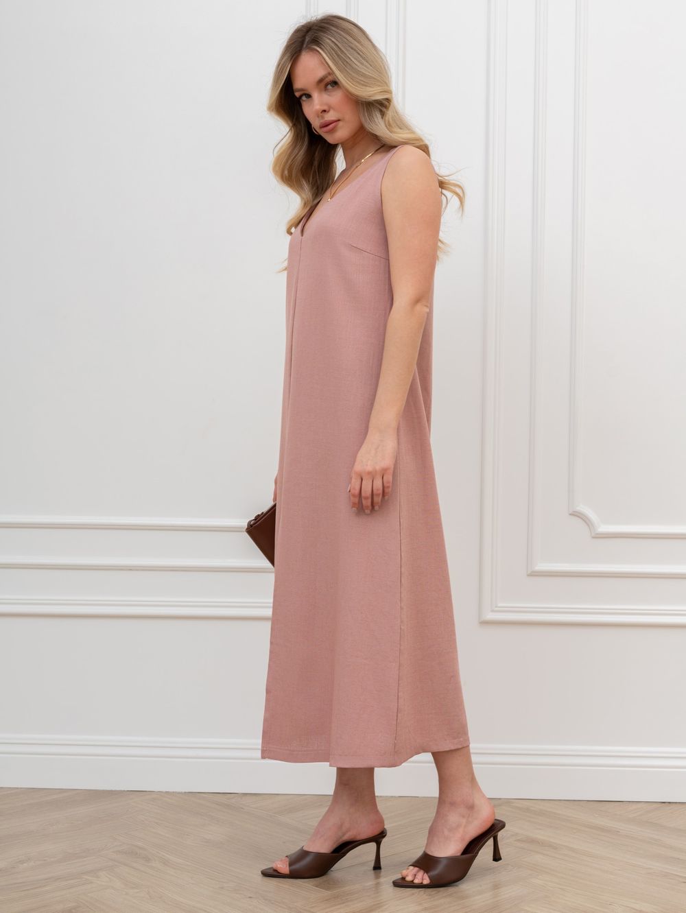 Платье Сибелла-1 Виотекс ПУДРОВЫЙ