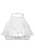 Эротический бралетт Karen с открытой грудью (Размер: 42-44) (Цвет: черный)