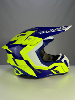 Шлем Airoh TWIST 3 DIZZY Blue/Yellow Glossy