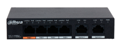 DH-PFS3006-4GT-60 Неуправляемый коммутатор