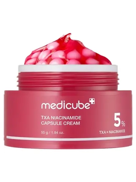 Medicube Осветляющий капсульный крем с 5% ниацинамида и транексамовой кислотой TXA Niacinamide Capsule Cream 55 мл