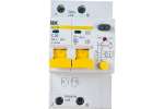 Дифференциальный автоматический выключатель АД12М 2Р С20 30мА IEK