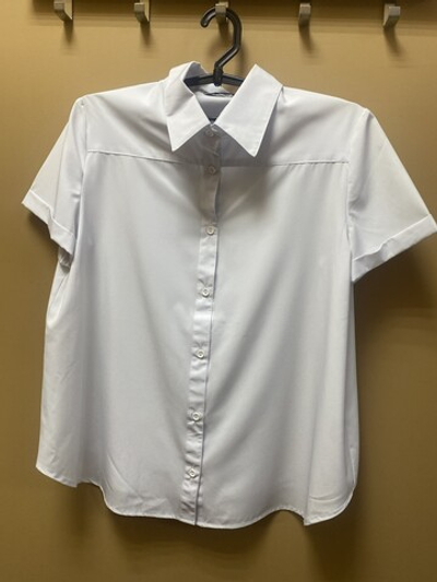 Блузка для беременных и кормящих на пуговицах короткий рукав из вискозы (50%), размер 50