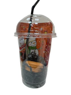 Стаканчик подарочный оранжевый