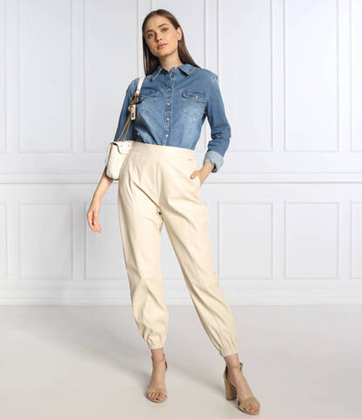 штаны Liu Jo - кремовый (WF2025 E0392)