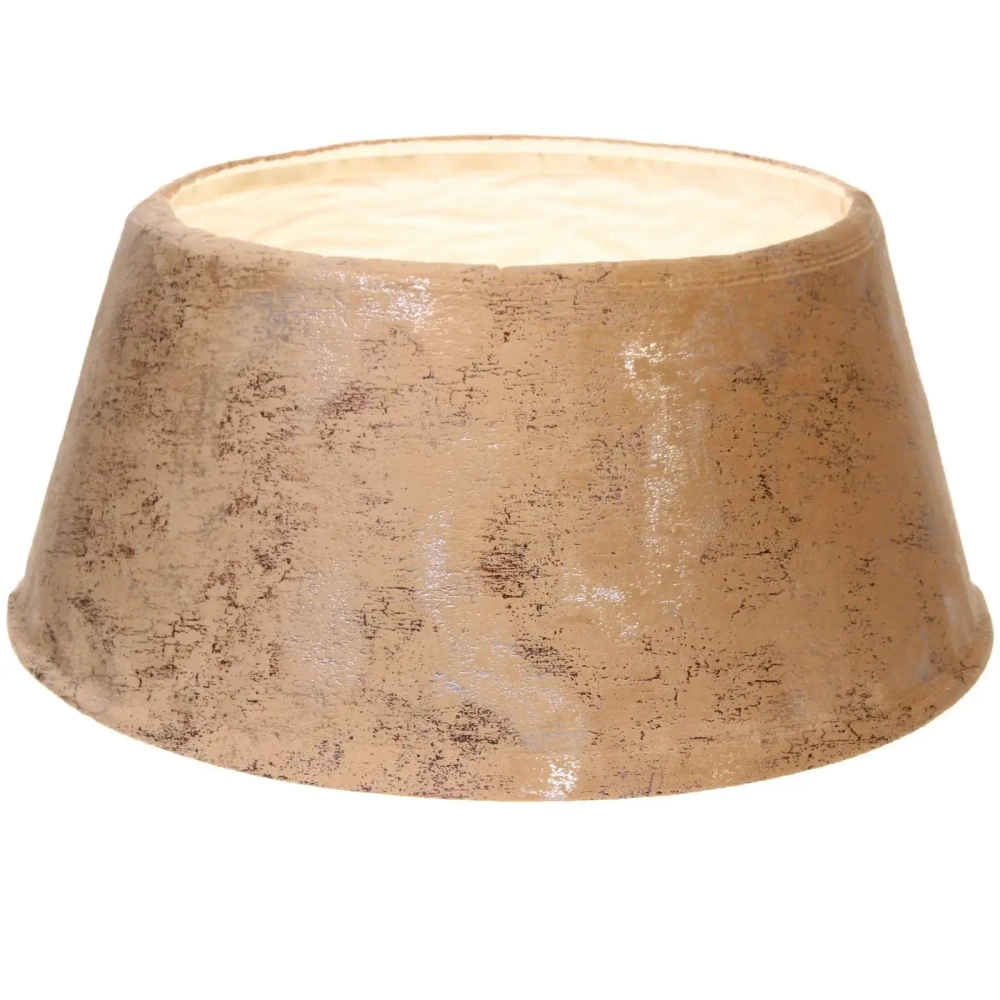 Декоративное основание для ёлки «Изыск» D68 см, h25см, Мокко