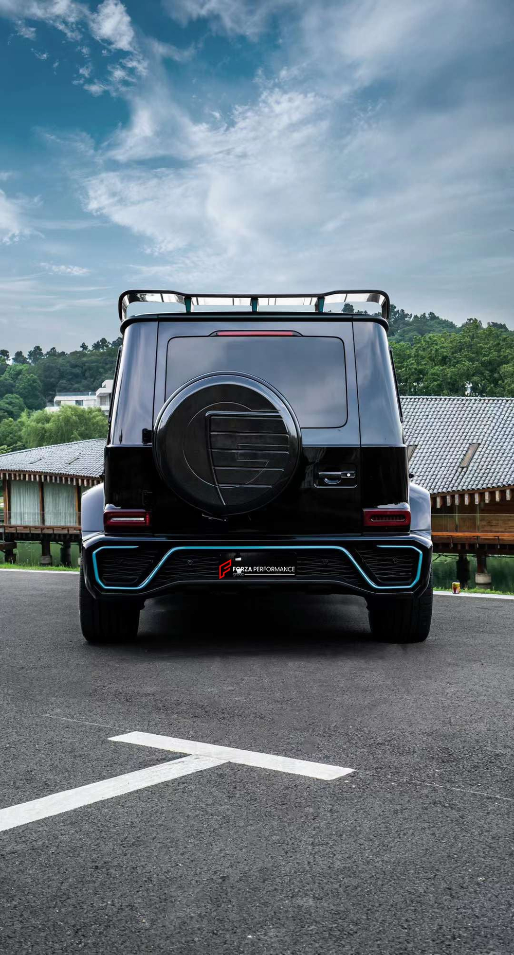 Обвес переделка для Mercedes-Benz G-Class W464 2019+ в Maybach Мерседес Гелик гелентваген