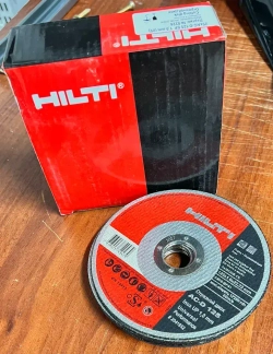 Круг отрезной 125х1.0х22.2 , диск металлу и нержавеющей стали Hilti 125х1х22.2 мм набор 3 шт