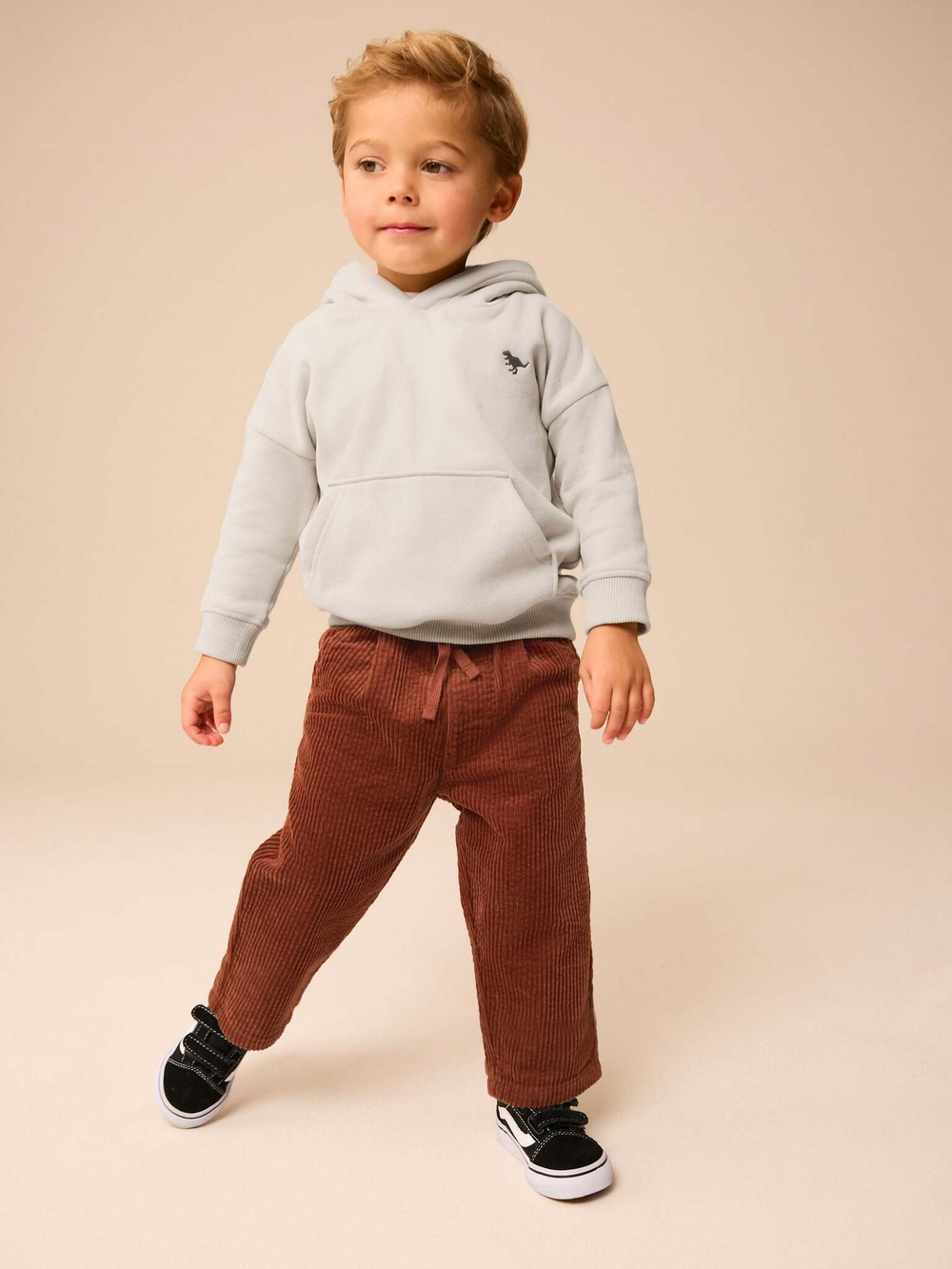 Брюки вельветовые для мальчика Next 587-024, Кирпичный