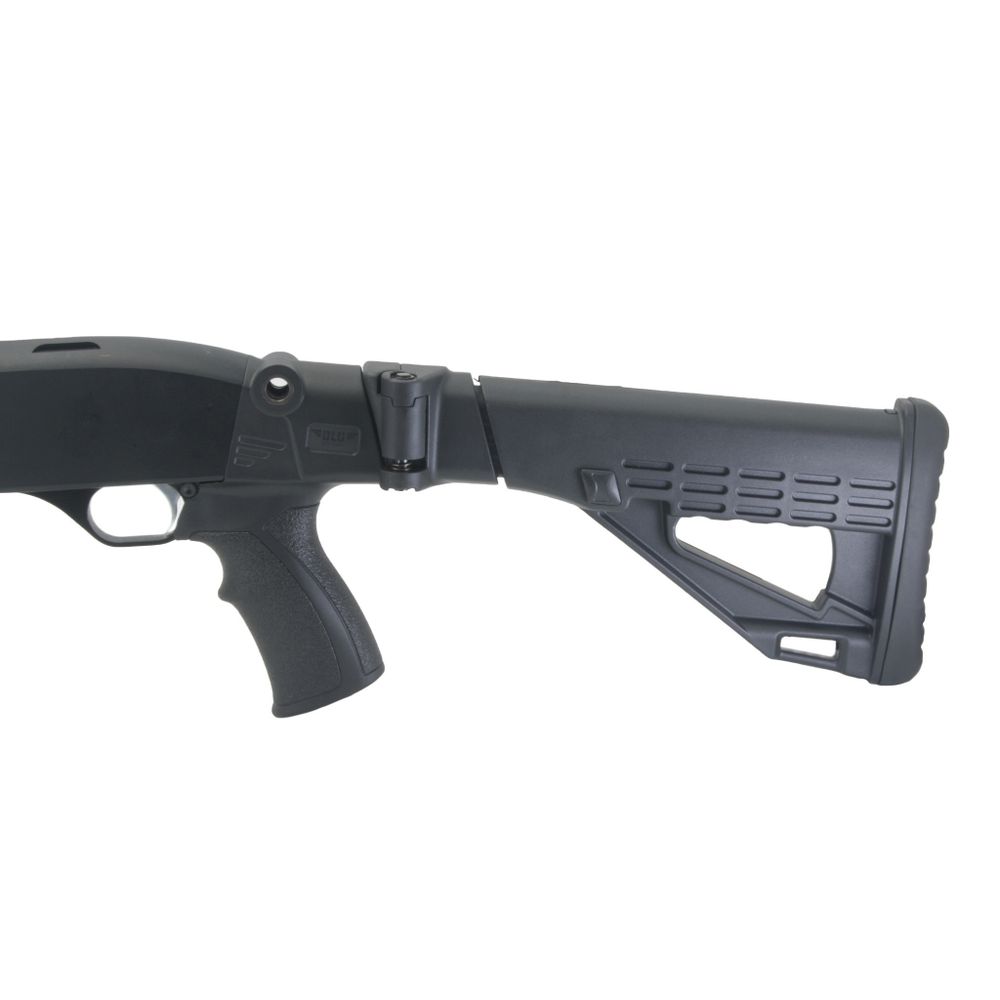 Складной приклад TBS Solid на Бекас, DLG Tactical