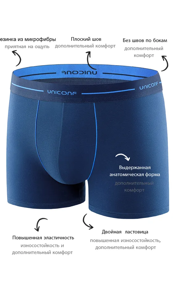 Мужские трусы BB34R Темно-Синий