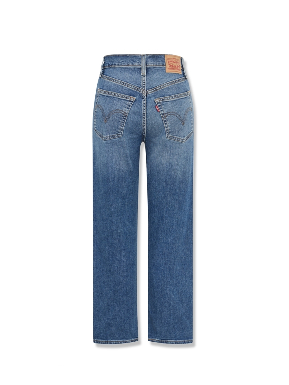 Женские прямые джинсы с завышенной талией Levi's Ribcage Straight Ankle 72693-0208