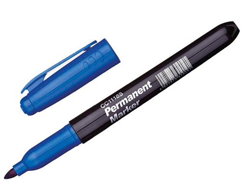 Маркер LEKON Standart 4мм с нитроэмалью (КРАСНЫЙ)/12