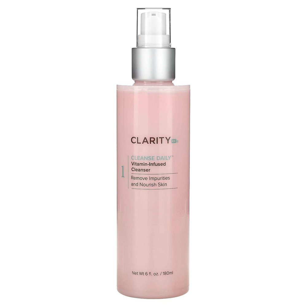 ClarityRx, Cleanse Daily, очищающее средство, 180 мл (6 жидк. унций)