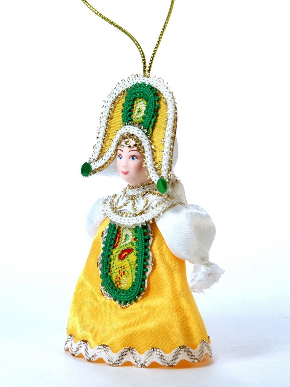 Кукла-подвеска фарфоровая в образе Лилия