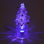 Фигурка с подсветкой «Елочка ажурная», 9,5 см