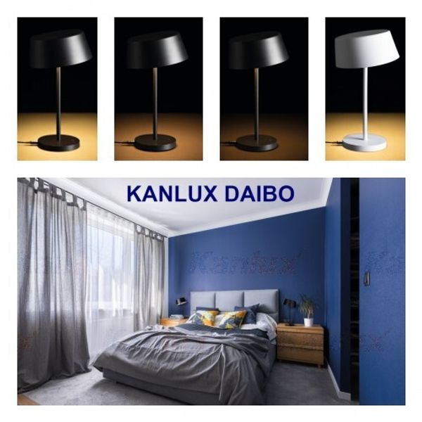 Прикроватная лампа для спальни Kanlux DAIBO. Два цвета. Играйте на контрасте .....