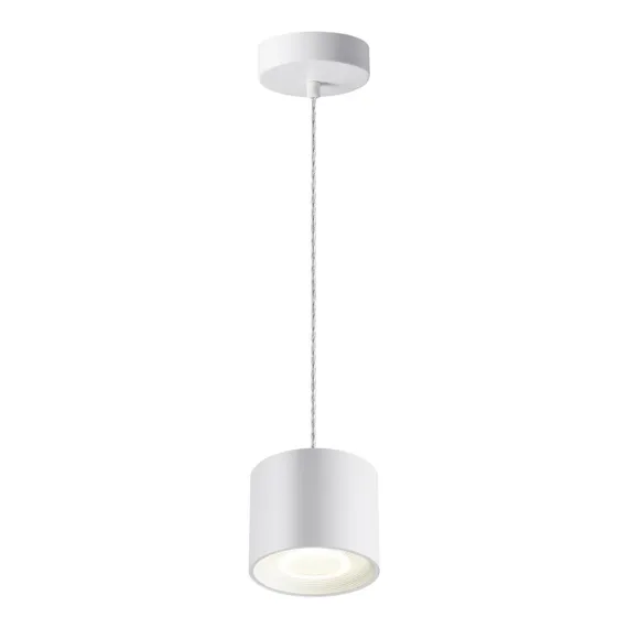 358793 OVER NT21 356 белый Светильник накладной светодиодный, длина провода 2м IP20 LED 15W 4000K 1600Лм 110-265V BIND