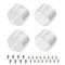 Заглушка WPH-FLEX-D22-360deg WHITE ALU с отверстием Arlight 049941