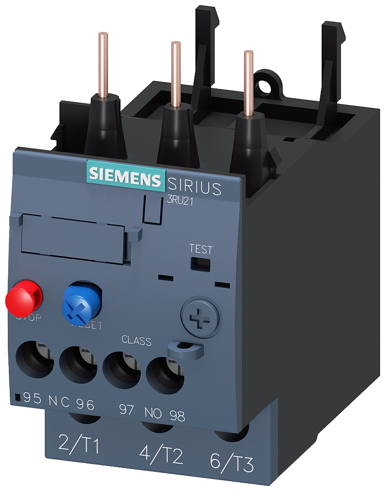 Реле перегрузки 7.0-10 A, для защиты электродвигателя, SIEMENS 3RU2126-1JB0