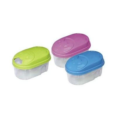 Банка для сыпучих продуктов 0,5л с крышкой и клапаном для дозирования