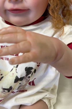 УЦЕНКА4 Кукла Реборн мягконабивная 60см в пакете (FA-601)