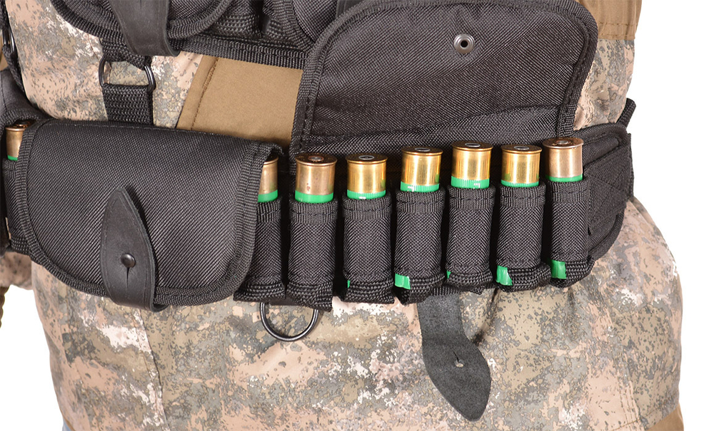 Патронташ на утку ХСН 49 патронов, черный