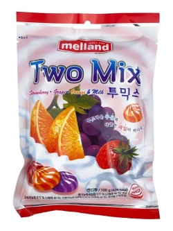 Карамель фруктовая Два Микса 100 г * 3 шт