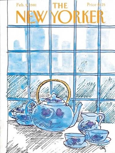 Журнал The New Yorker 09-02-1981, обложка