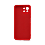 Силиконовый матовый чехол Silicone Case NEW ERA для Xiaomi 11 Lite 5G NE, красный