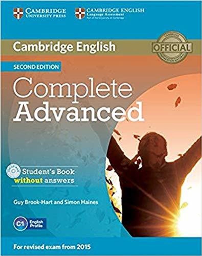 Complete Advanced 2nd edition (for revised exam 2015) Student&#39;s Book without Answers with CD-ROM