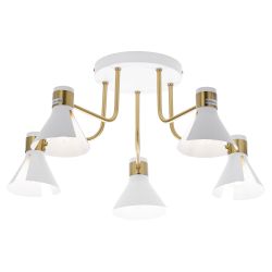 Люстра Rivoli Maira 7054-735 5 х Е14 40 Вт | Rivoli