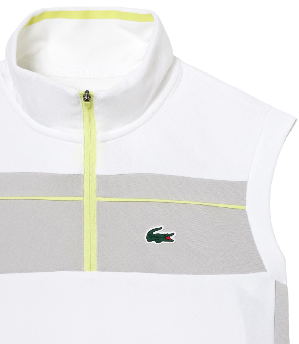 Женское поло Lacoste Ripstop Piqué Tennis Polo - белый
