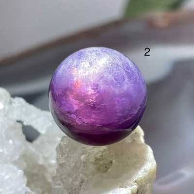 55128  Лепидолит Шар 20мм