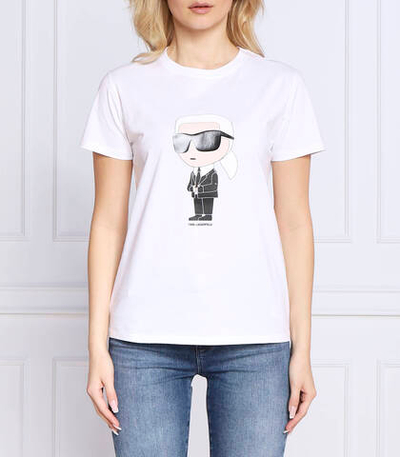 футболка ikonik 2.0 Karl Lagerfeld - белый(230W1700)