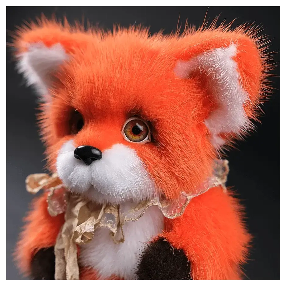 Мягкая игрушка из меха «Лисичка Ася»