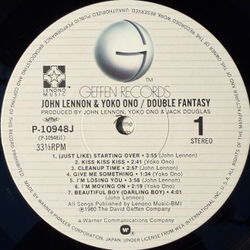 Виниловая пластинка John Lennon & Yoko Ono ‎– Double Fantasy LP