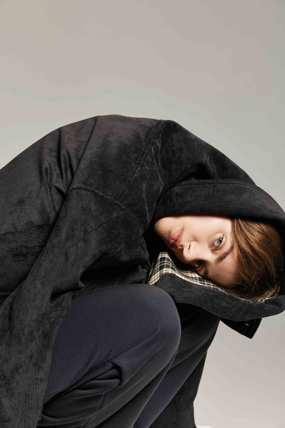 Куртка Called a Garment Corduroy work Угольно-черная