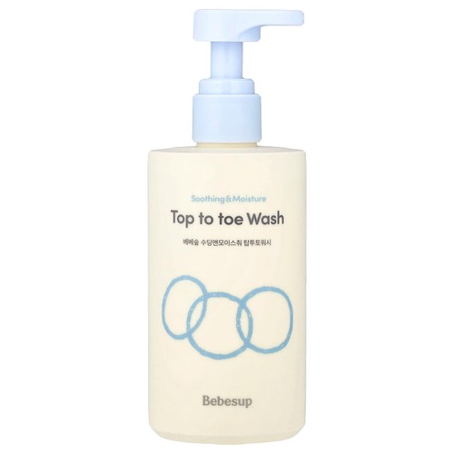 Bebesup, Top Toe, гель для душа, для детей, 300 мл (10,14 жидк. унции)