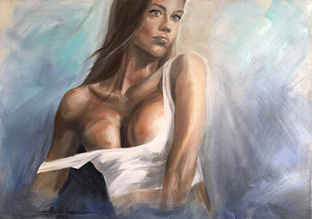 Валеева Рената (род. 1990) - эротическое искусство русской художницы