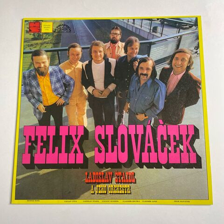 Винтажная виниловая пластинка LP Felix Slovacek, Ladislav Staidl A Jeho Orchestr (Чехословакия 1980)