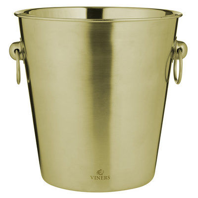 Ведерко для охлаждения игристых вин barware 4 л золото